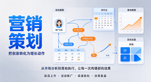 中堂镇营销策划